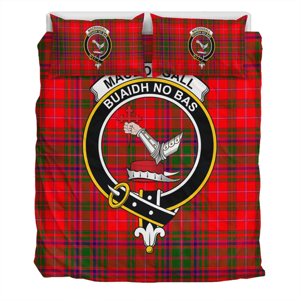 MacDougall Modern Crest Tartan Bedding Set