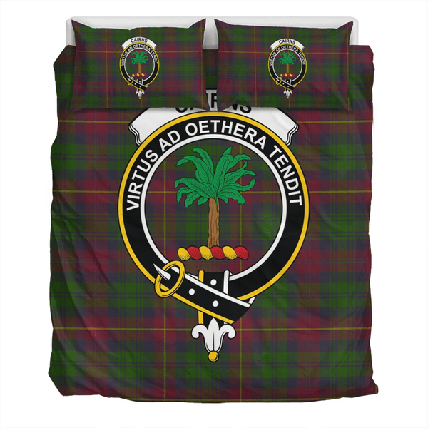 Cairns Crest Tartan Bedding Set