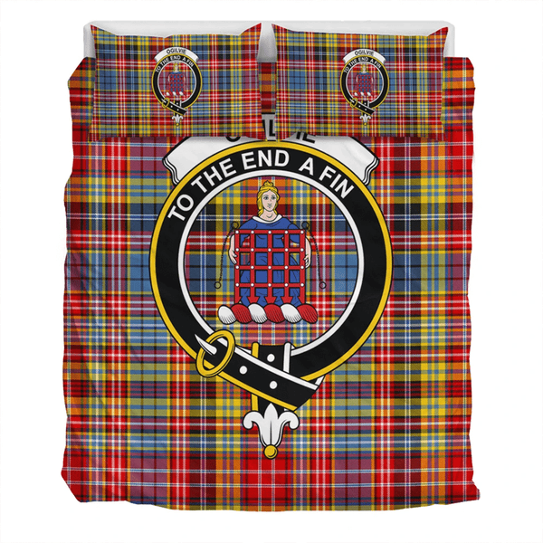 Ogilvie Crest Tartan Bedding Set