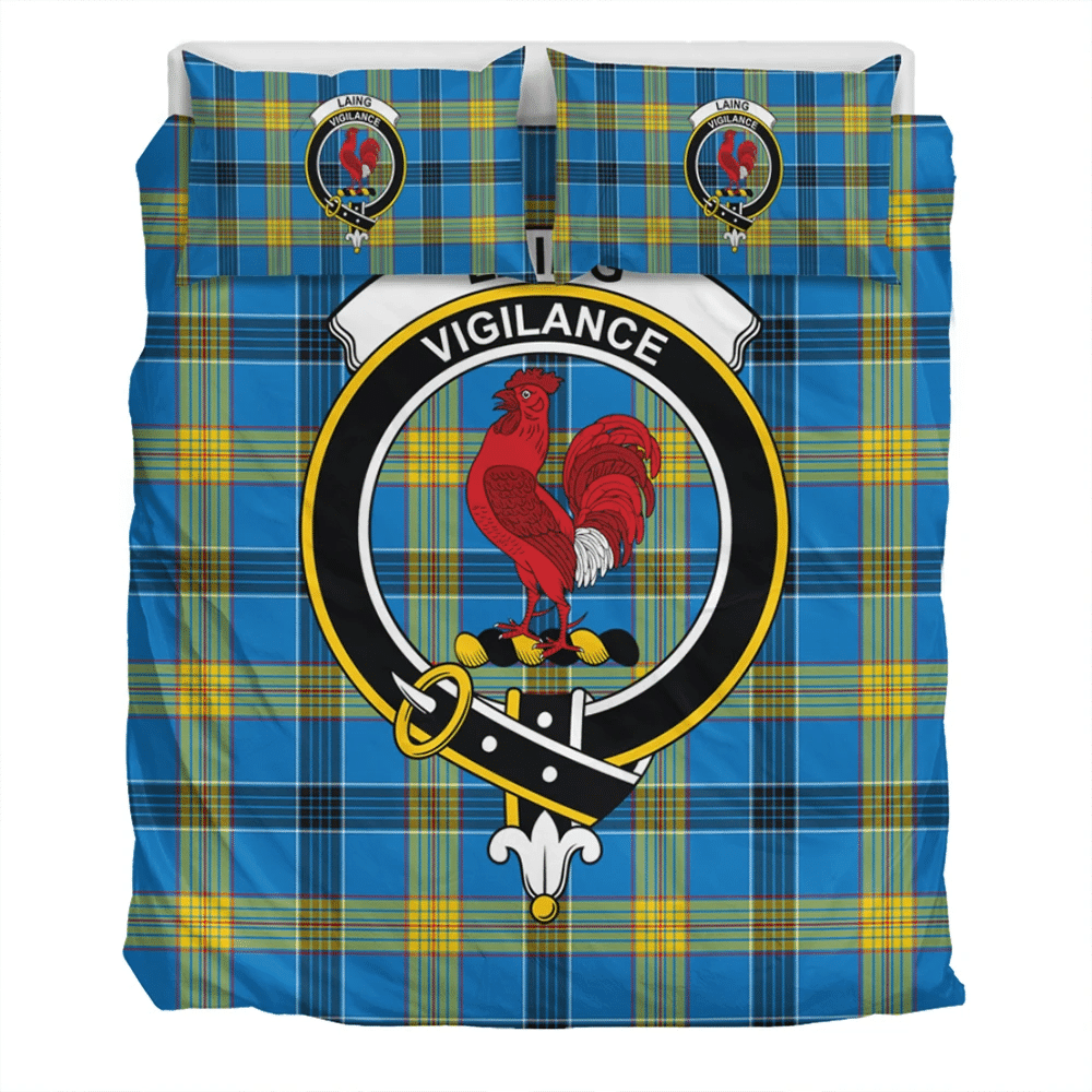 Laing Crest Tartan Bedding Set