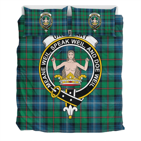 Urquhart Ancient Crest Tartan Bedding Set