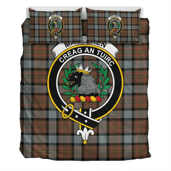 MacLaren Weathered Crest Tartan Bedding Set