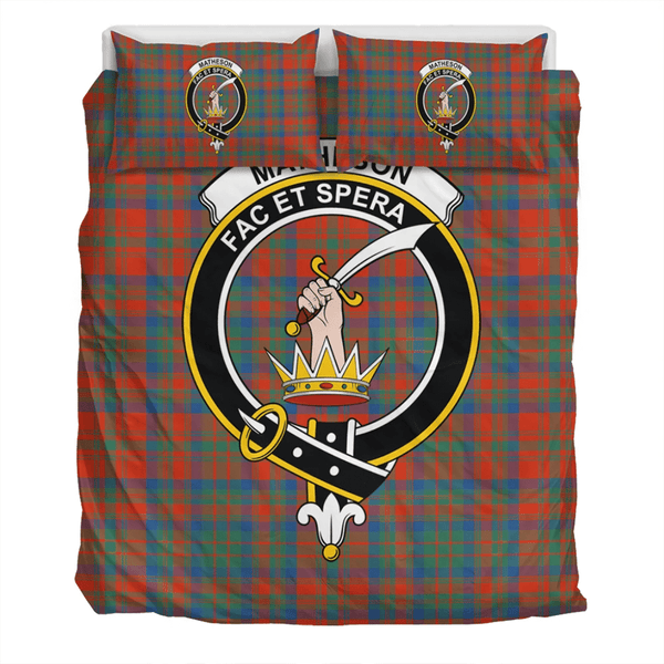 Matheson Ancient Crest Tartan Bedding Set