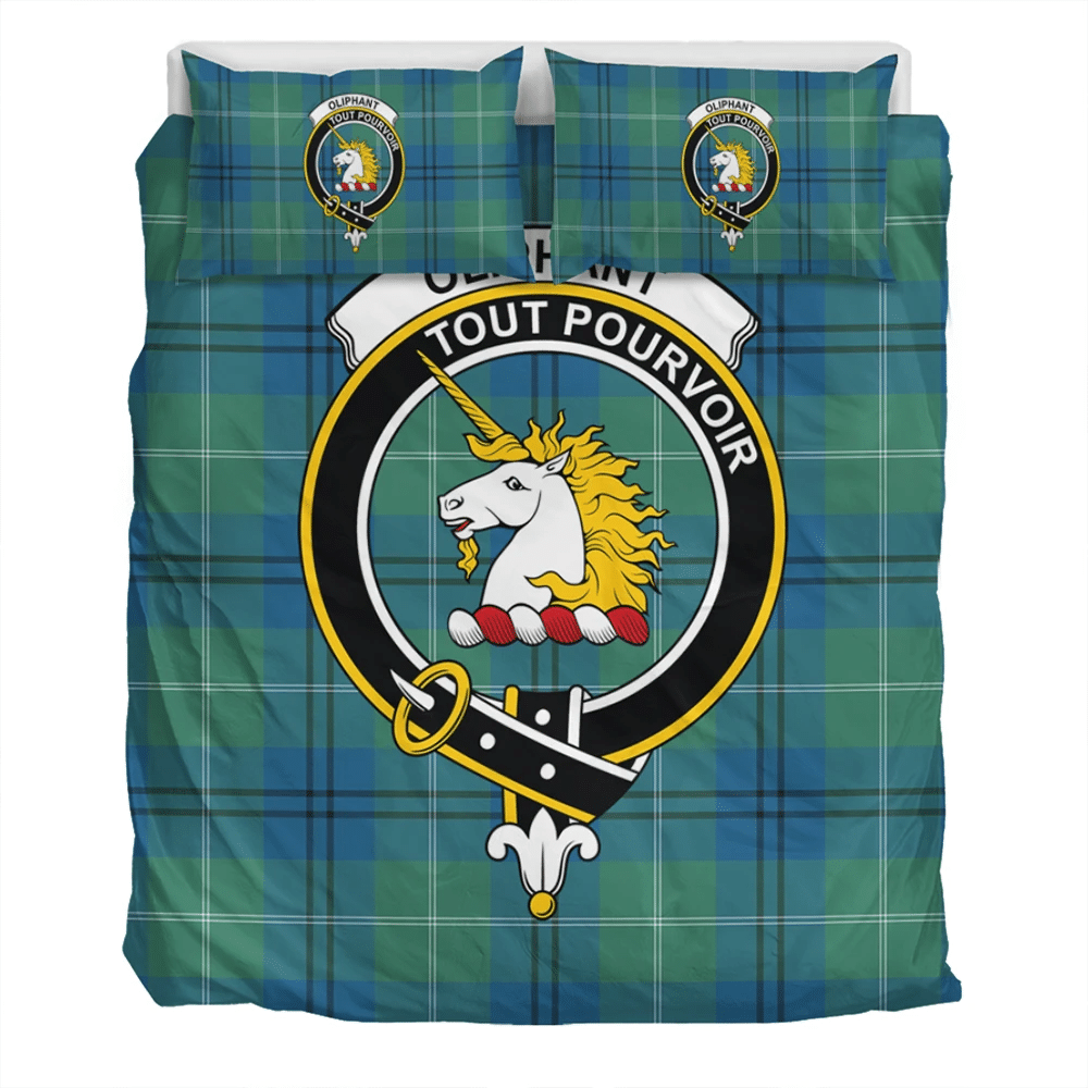 Oliphant Ancient Crest Tartan Bedding Set