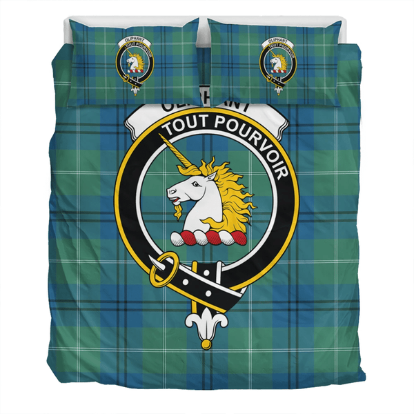 Oliphant Ancient Crest Tartan Bedding Set