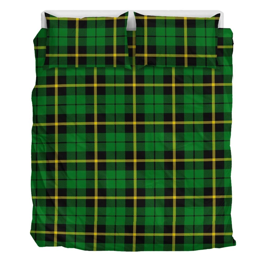 Wallace Hunting Green Tartan Classic Bedding Set