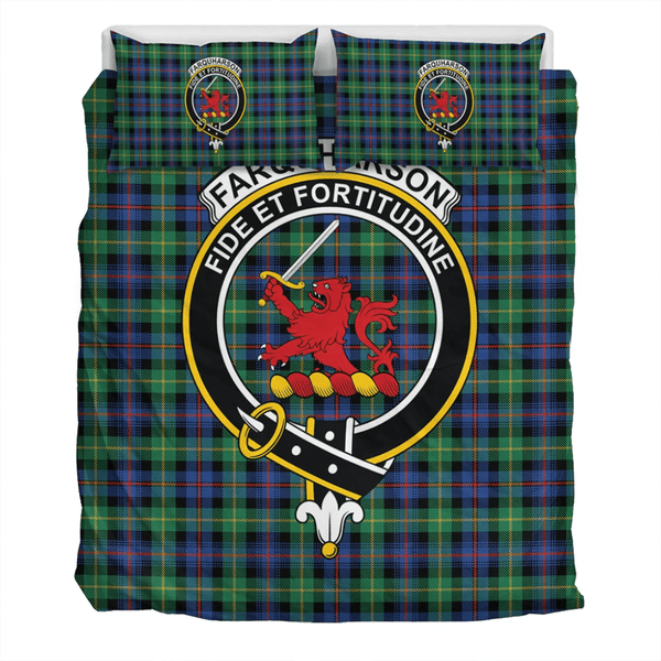 Farquharson Ancient Crest Tartan Bedding Set