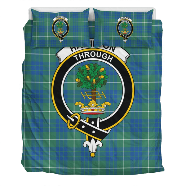 Hamilton Hunting Ancient Crest Tartan Bedding Set