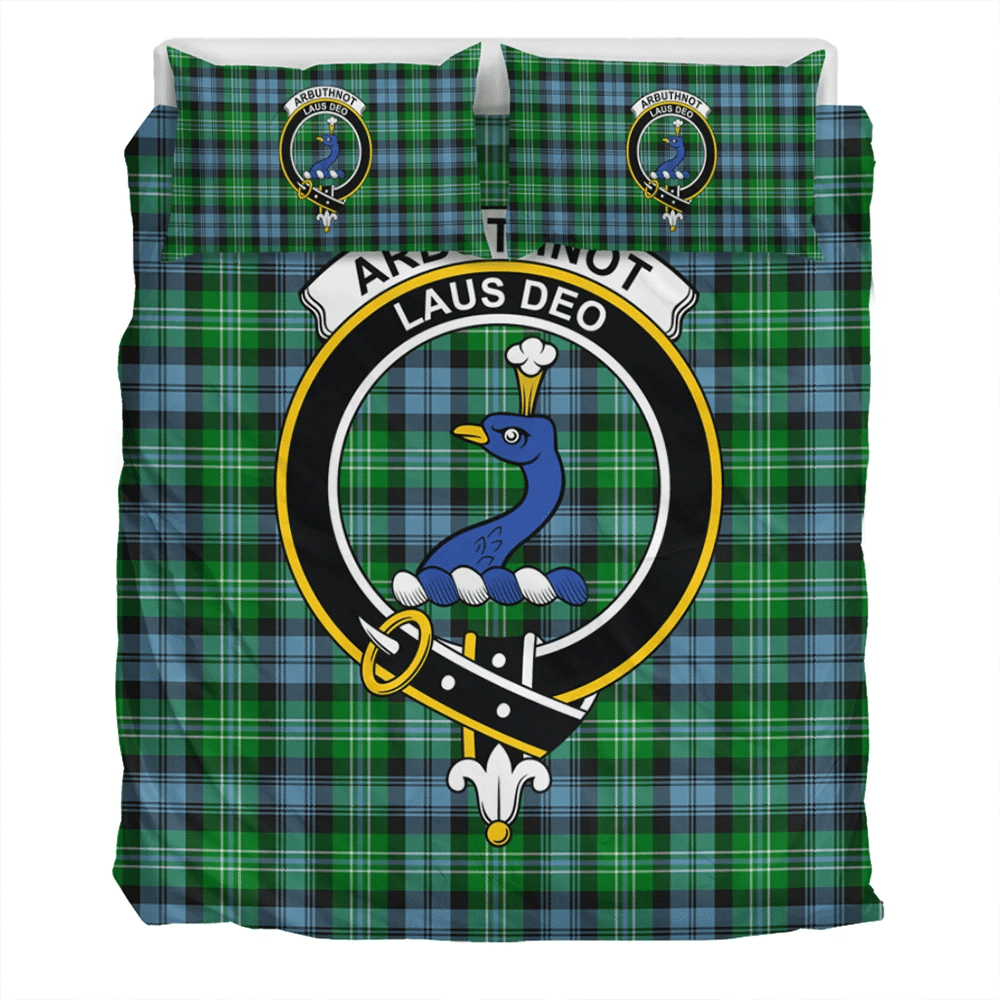 Arbuthnot Ancient Crest Tartan Bedding Set