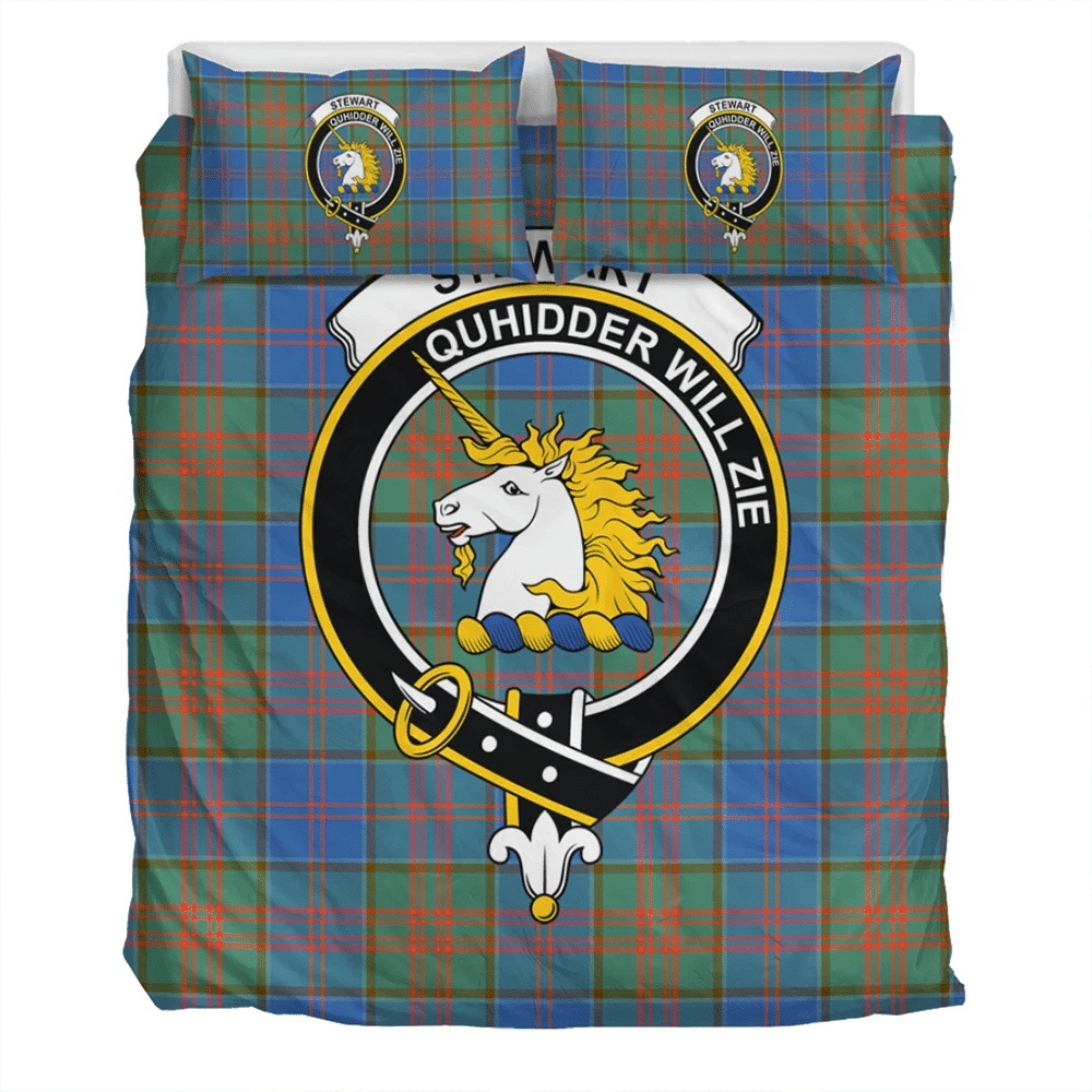 Stewart of Appin Hunting Ancient Crest Tartan Bedding Set