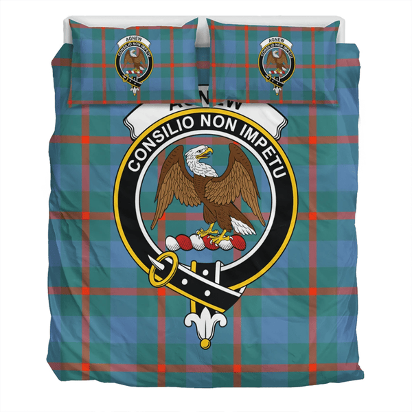 Agnew Ancient Crest Tartan Bedding Set