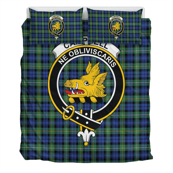 Campbell Argyll Ancient Crest Tartan Bedding Set