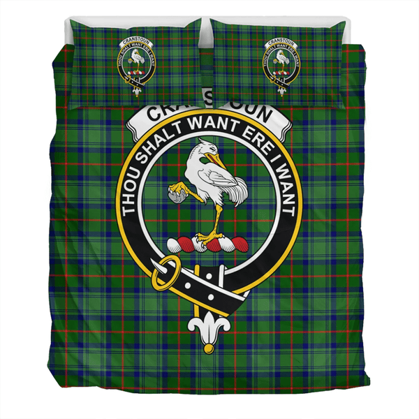 Cranstoun Crest Tartan Bedding Set