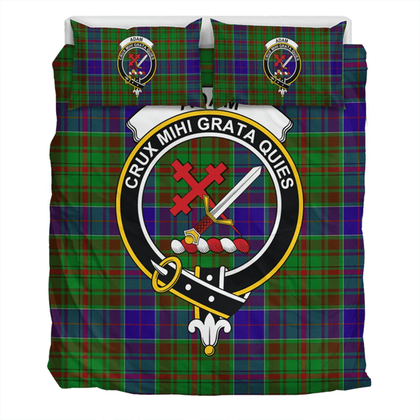 Adam Crest Tartan Bedding Set