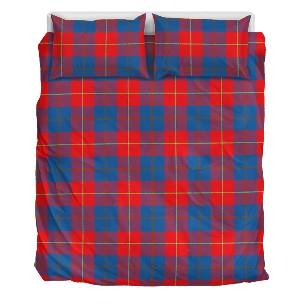 Galloway Red Tartan Classic Bedding Set