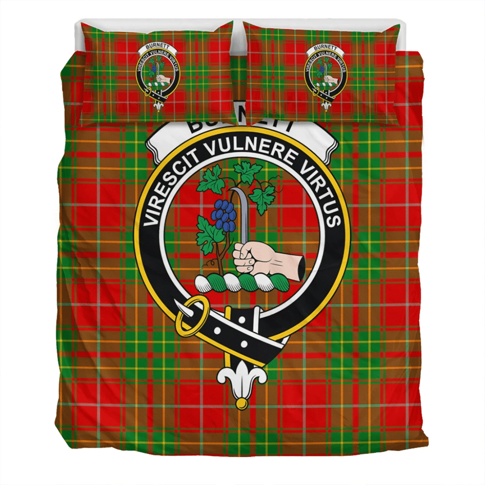 Burnett Ancient Crest Tartan Bedding Set