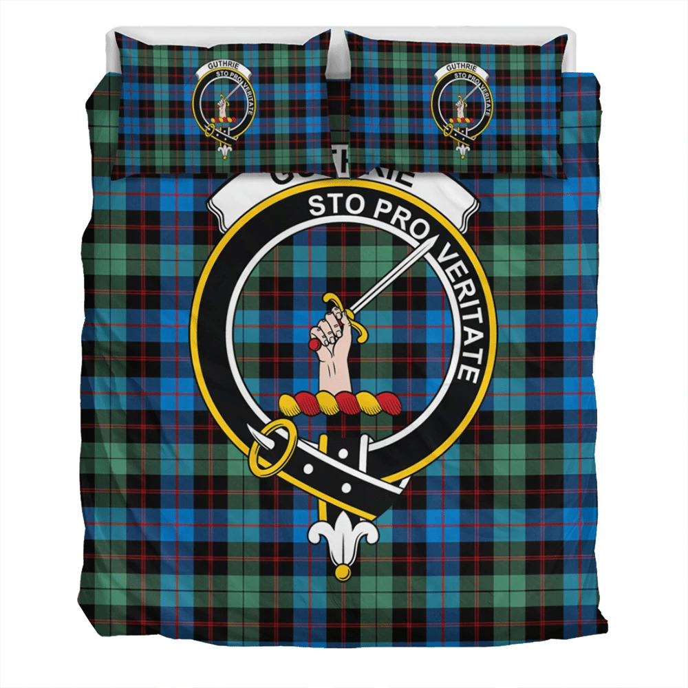 Guthrie Ancient Crest Tartan Bedding Set