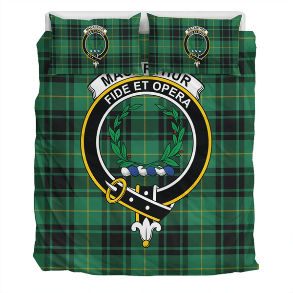 MacArthur Ancient Crest Tartan Bedding Set