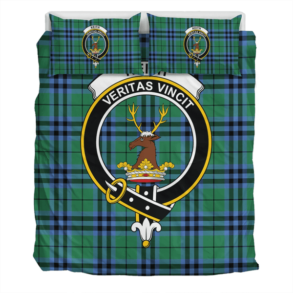 Keith Ancient Crest Tartan Bedding Set