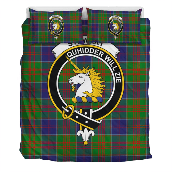 Stewart of Appin Hunting Modern Crest Tartan Bedding Set