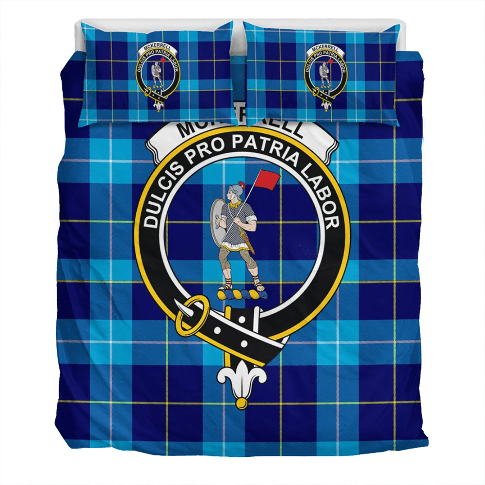 McKerrell Crest Tartan Bedding Set