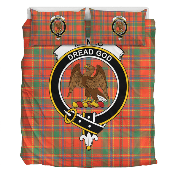 Munro Ancient Crest Tartan Bedding Set