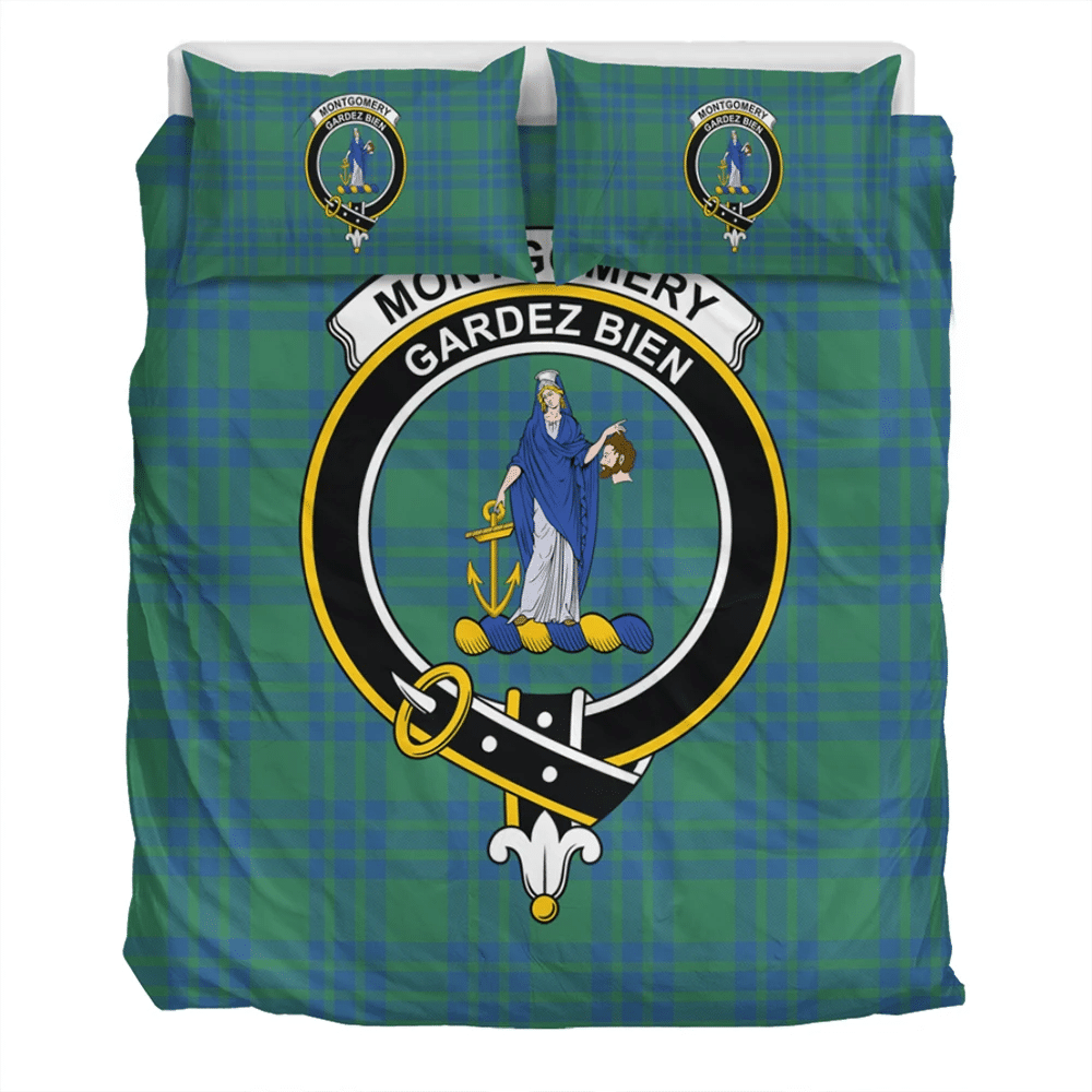 Montgomery Ancient Crest Tartan Bedding Set