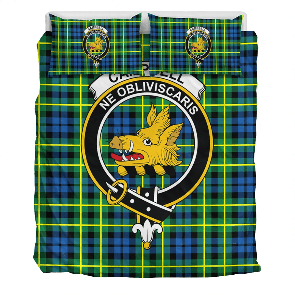 Campbell of Breadalbane Ancient Crest Tartan Bedding Set