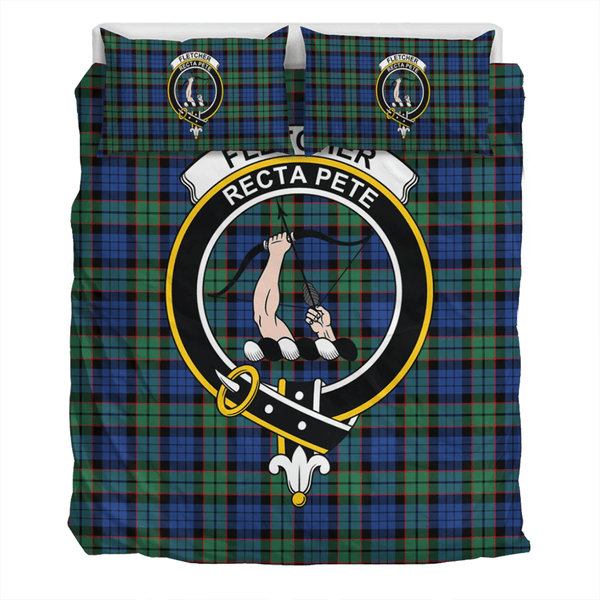 Fletcher Ancient Crest Tartan Bedding Set