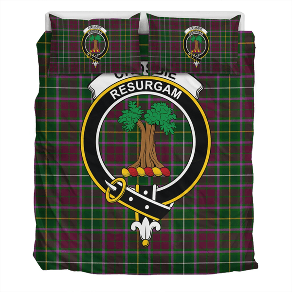 Crosbie Crest Tartan Bedding Set