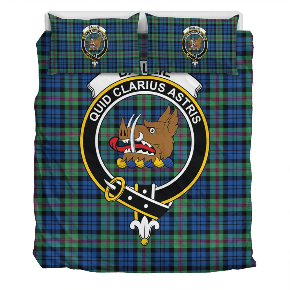 Baillie Ancient Crest Tartan Bedding Set