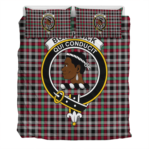 Borthwick Ancient Crest Tartan Bedding Set