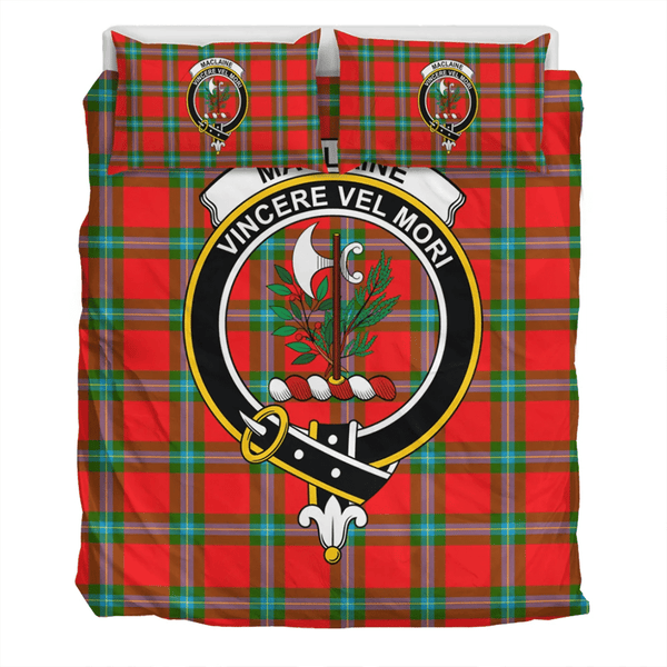 MacLaine of Loch Buie Hunting Ancient Crest Tartan Bedding Set