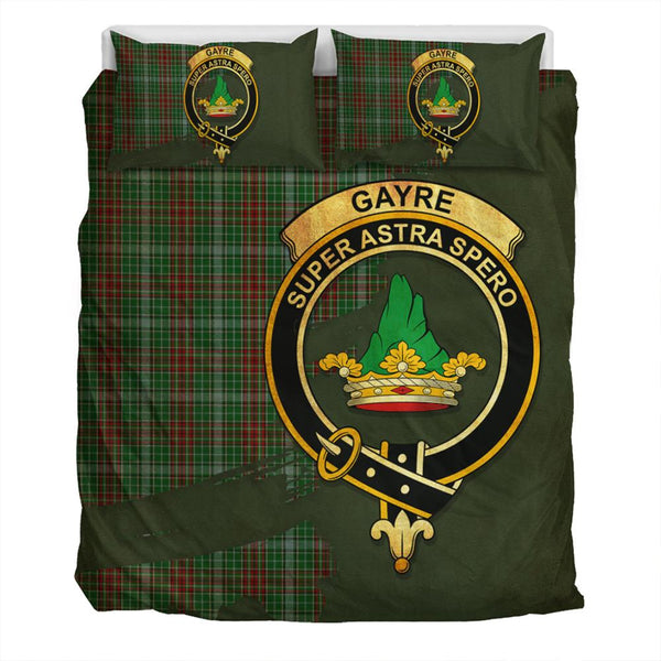 Gayre Tartan Classic Crest Bedding Set