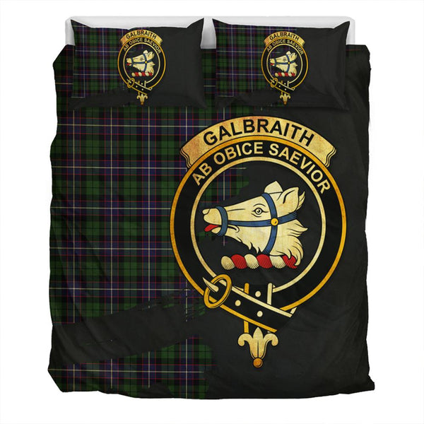 Galbraith Modern Tartan Classic Crest Bedding Set