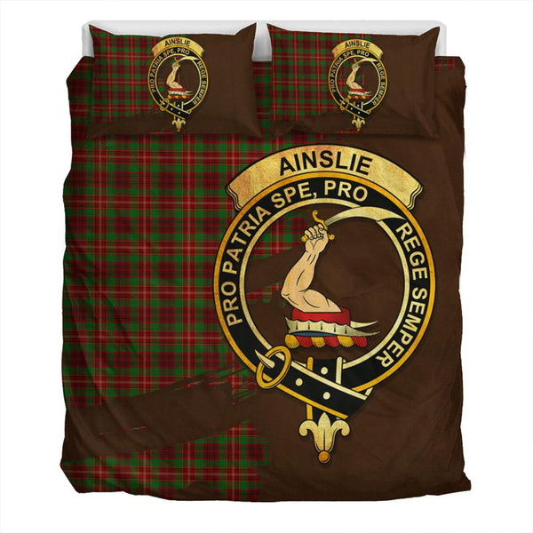 Ainslie Tartan Classic Crest Bedding Set