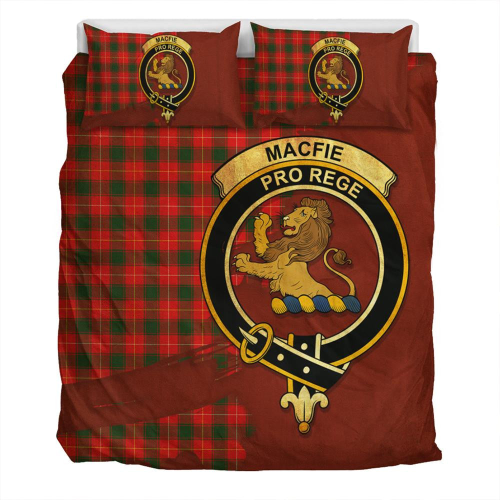 MacFie Tartan Classic Crest Bedding Set