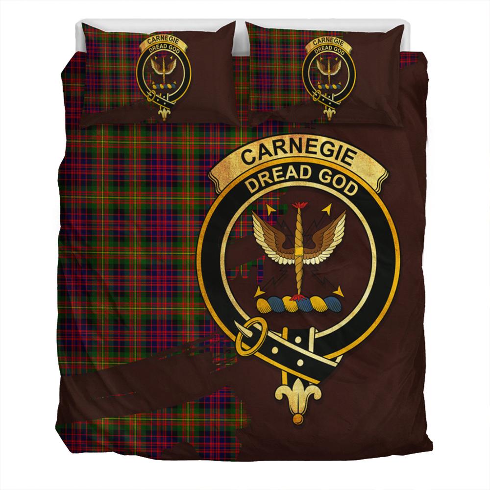 Carnegie Modern Tartan Classic Crest Bedding Set