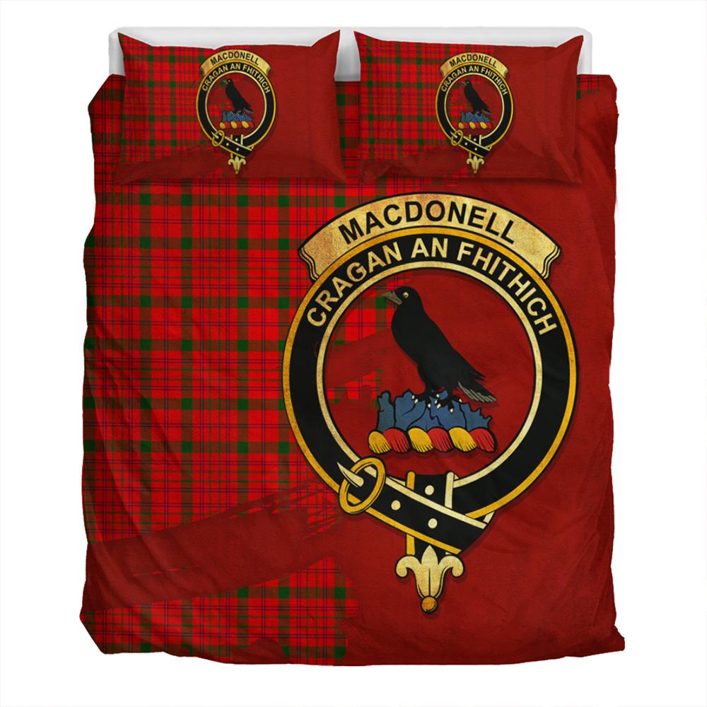 MacDonnell of Keppoch Modern Tartan Classic Crest Bedding Set