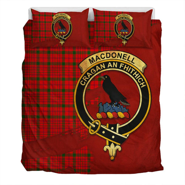 MacDonnell of Keppoch Modern Tartan Classic Crest Bedding Set