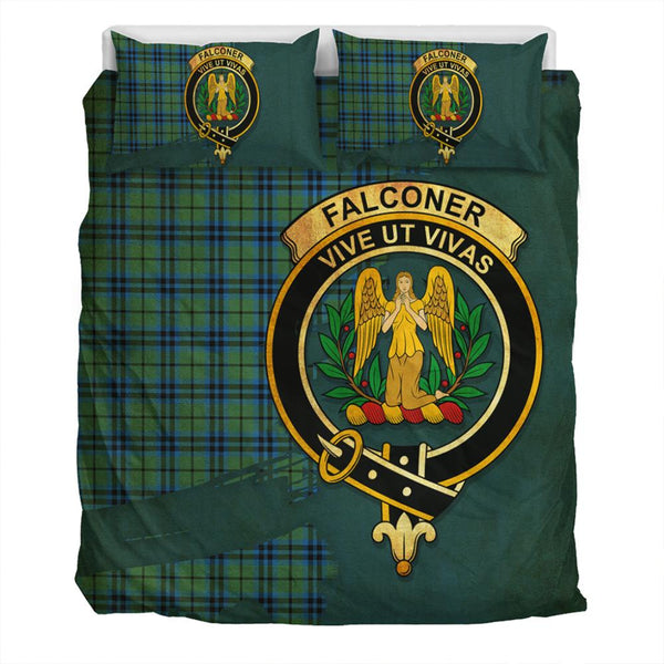 Falconer Tartan Classic Crest Bedding Set