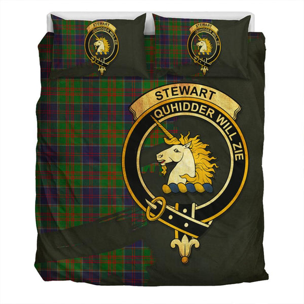 Stewart of Appin Hunting Modern Tartan Classic Crest Bedding Set