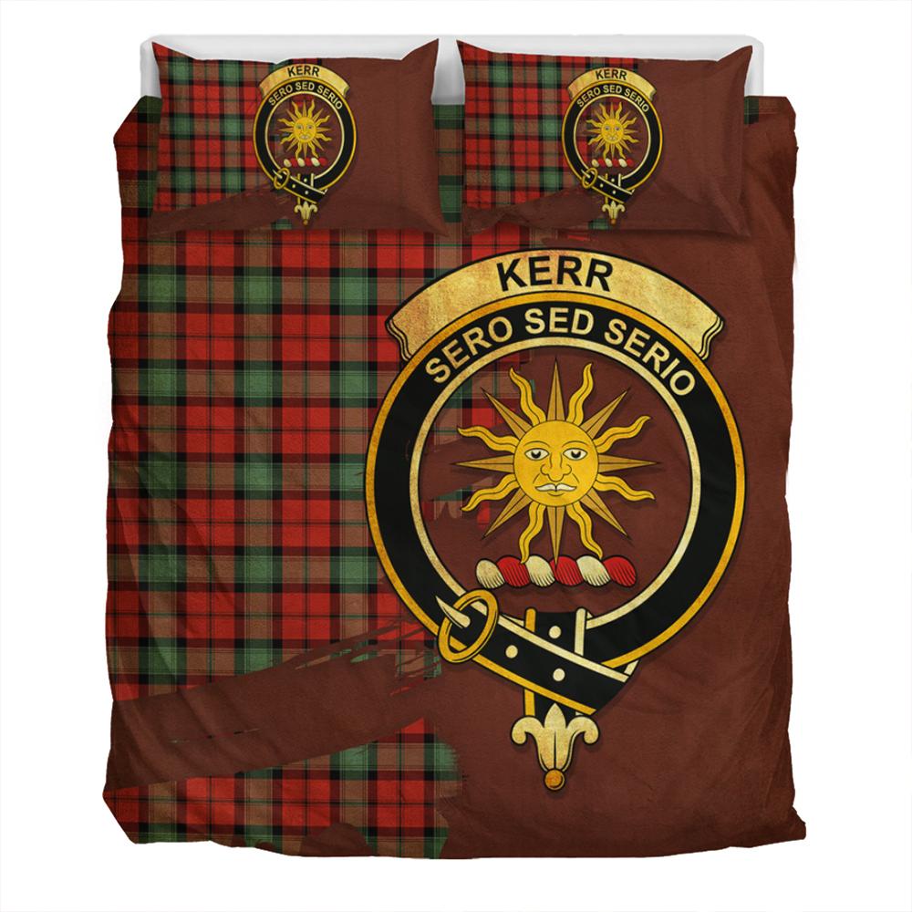 Kerr Ancient Tartan Classic Crest Bedding Set