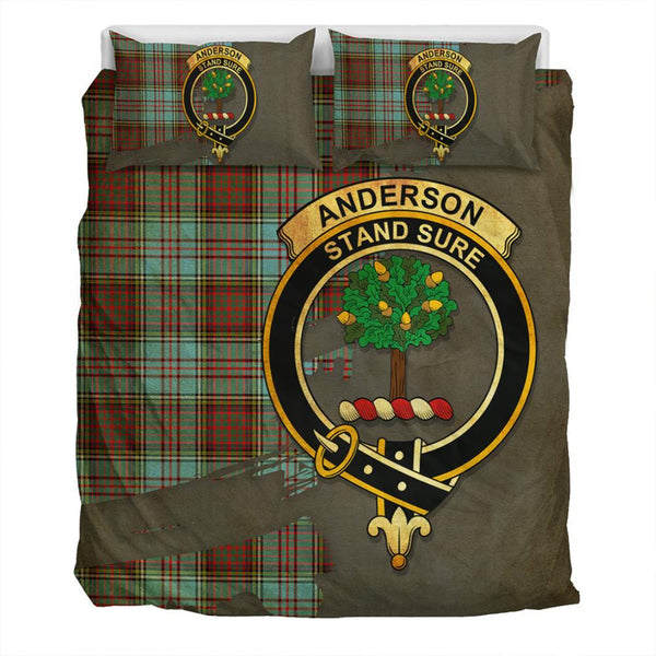 Anderson Ancient Tartan Classic Crest Bedding Set