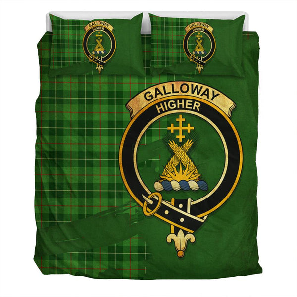 Galloway District Tartan Classic Crest Bedding Set