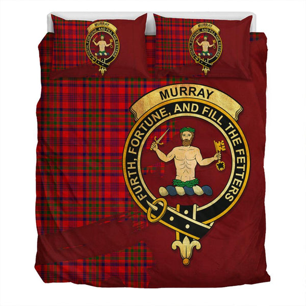 Murray of Tulloch Modern Tartan Classic Crest Bedding Set