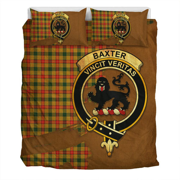 Baxter Modern Tartan Classic Crest Bedding Set