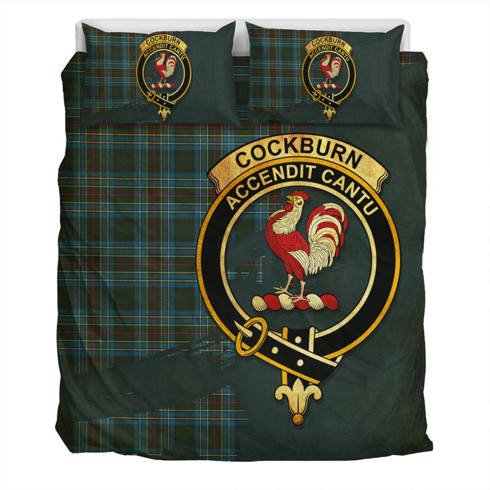 Cockburn Modern Tartan Classic Crest Bedding Set