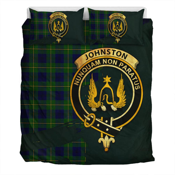 Johnston Modern Tartan Classic Crest Bedding Set