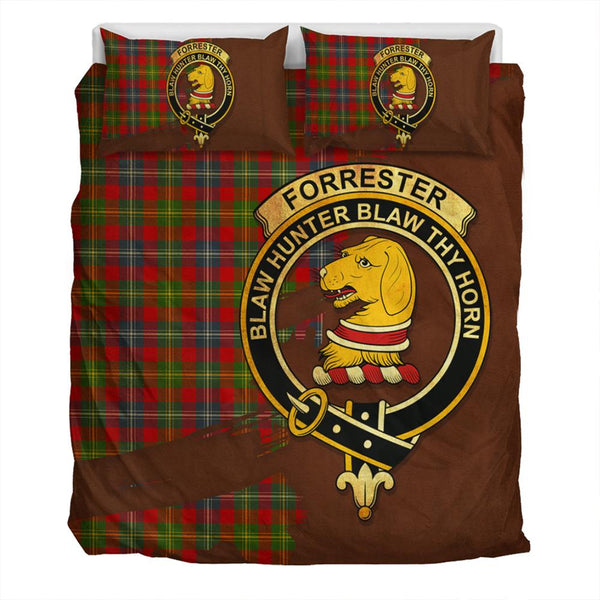 Forrester Tartan Classic Crest Bedding Set